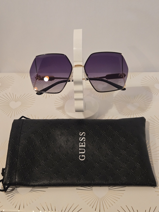 Guess Accessories - GUESS Women's Purple Gradient Oversized Sunglasses